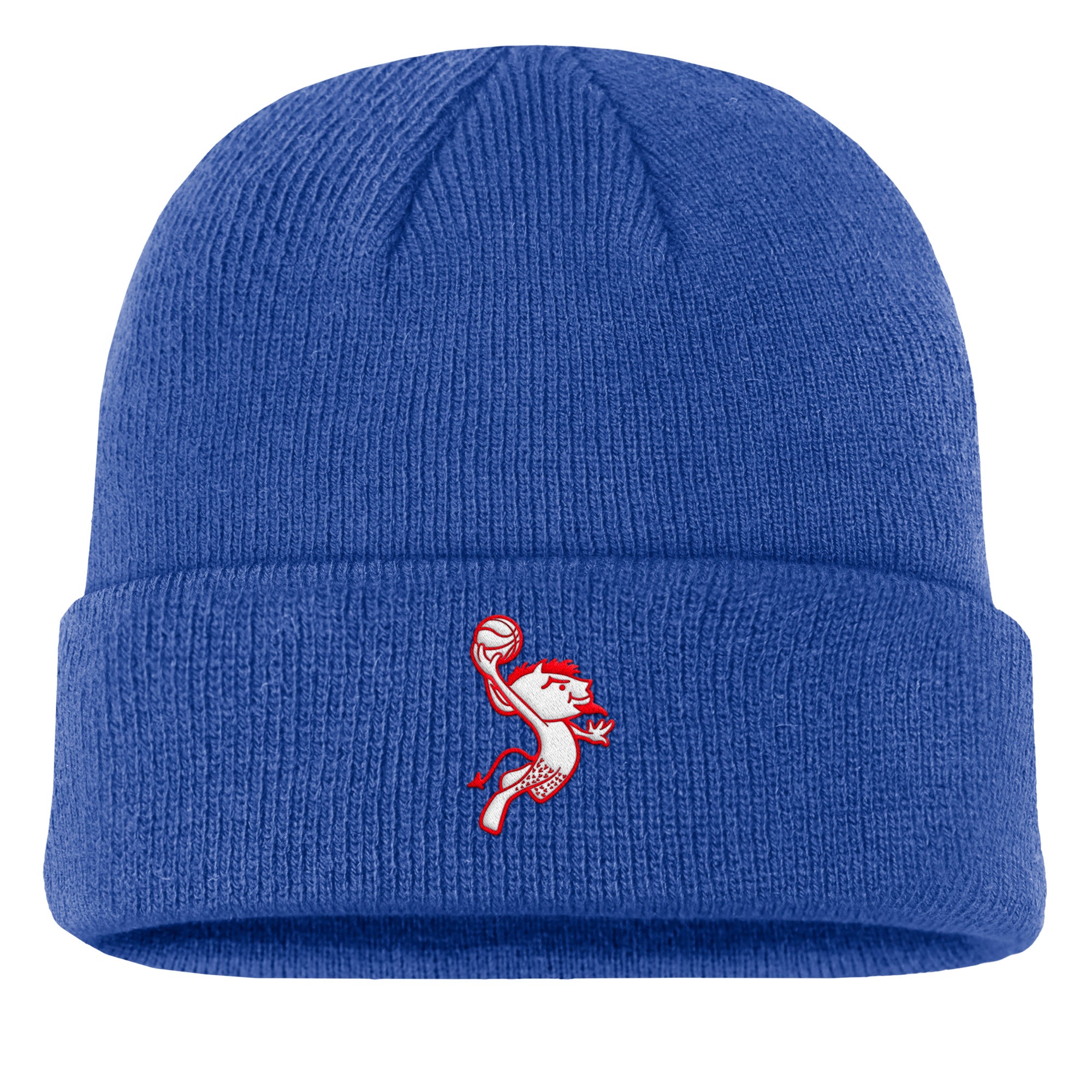 Unisex DePaul Basketball Royal Retro Blue Demon Cuffed  display picture 1