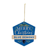 DePaul Wooden Merry Christmas Ornament