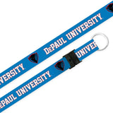 DePaul Sublimated Lanyard with Buckle