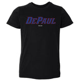 DePaul Blue Demons Wordmark WHT