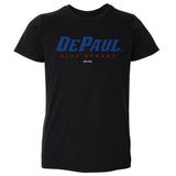DePaul Blue Demons Wordmark Blue Demons WHT