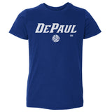 Toddler DePaul Blue Demons Volleyball Minimalist Tee