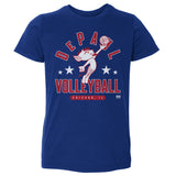 Toddler DePaul Blue Demons Vintage Volleyball Tee