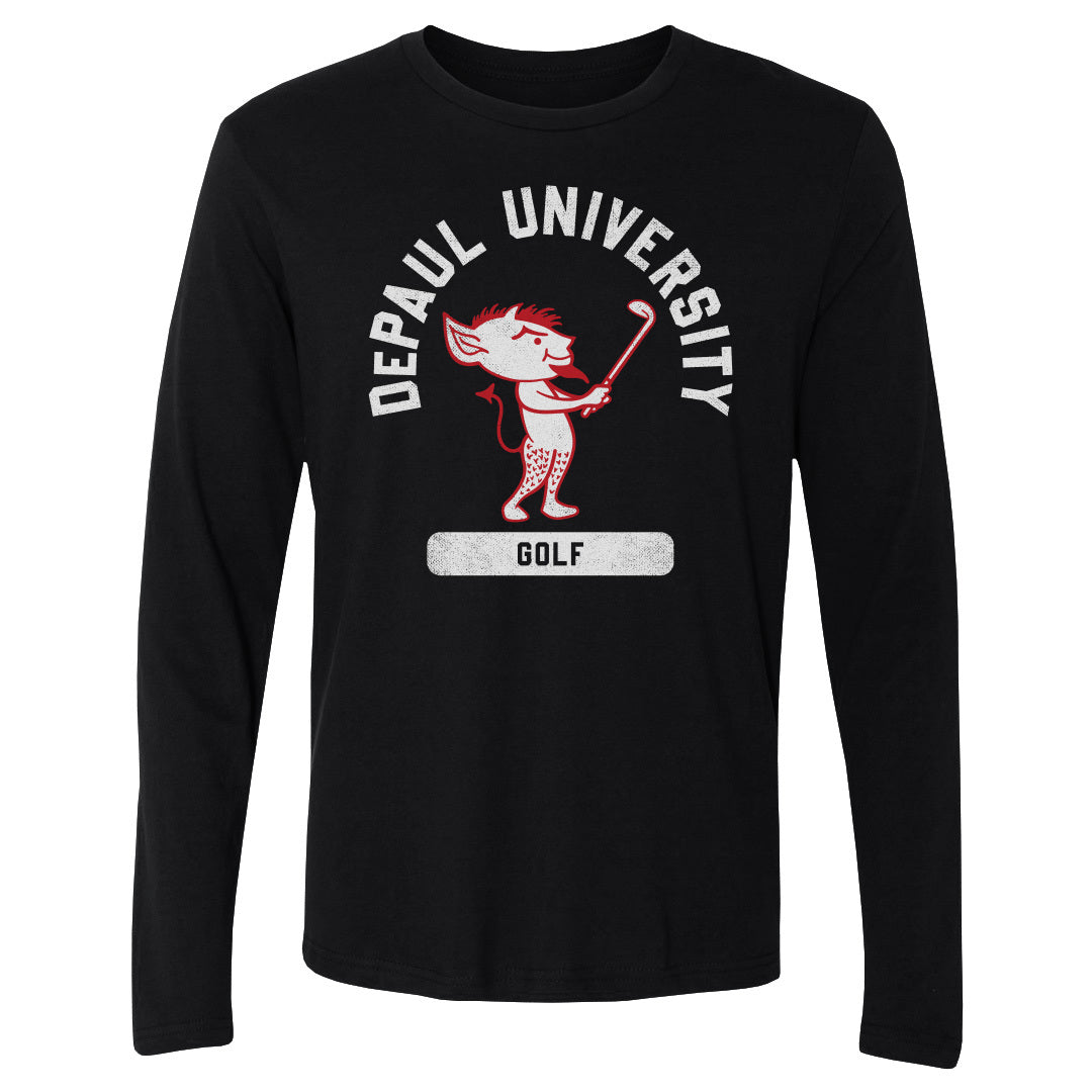 DePaul Blue Demons Golf Vintage Billy Long Sleeve Tee