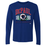 DePaul Blue Demons University Soccer Long Sleeve Tee