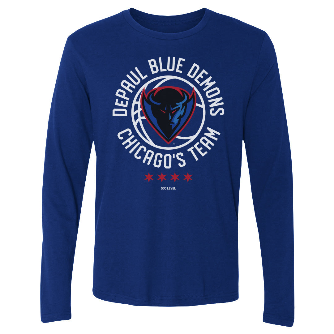 Unisex DePaul Basketball Chicago's Team City Edition Long Sleeve Tee