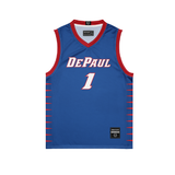 DePaul Men's Basketball Royal Kaleb Banks Jersey