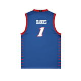 DePaul Men's Basketball Royal Kaleb Banks Jersey