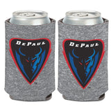 DePaul Blue Demons Grey Heathered Koozie 12 oz