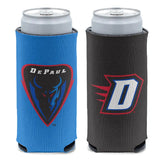 DePaul Blue Demons Primary Slim Koozie 12 oz