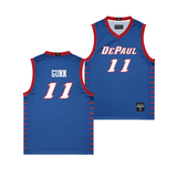 DePaul Men's Basketball Royal CJ Gunn Jersey