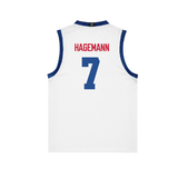 DePaul Women's Basketball White Devin Hagemann Jersey