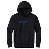 Youth DePaul Blue Demons Wordmark Royal Hoodie