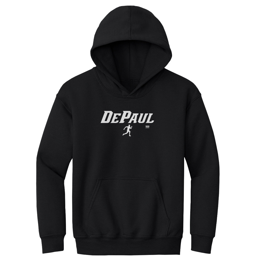 Youth DePaul Blue Demons Track & Field Minimalist Hoodie