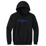 DePaul Blue Demons Wordmark Royal WHT