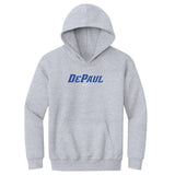 DePaul Blue Demons Wordmark Royal WHT
