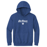 Youth DePaul Blue Demons Basketball Minimalist Hoodie