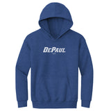 DePaul Blue Demons Wordmark White WHT