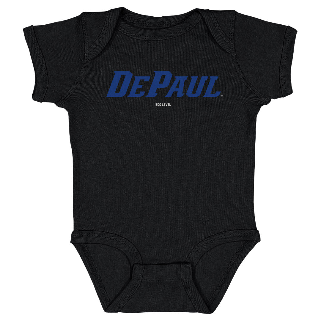 Infant DePaul Blue Demons Royal Wordmark Onesie