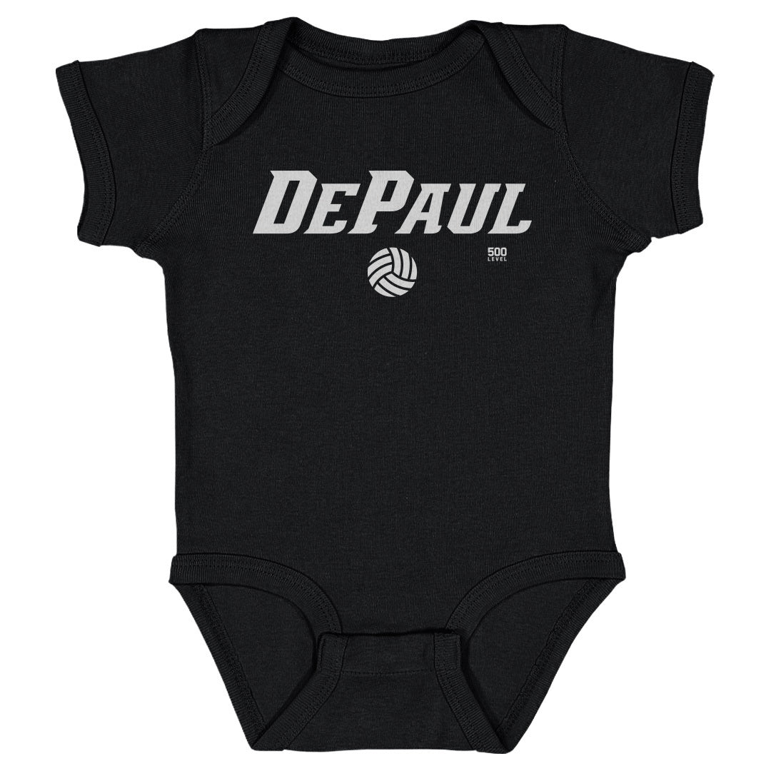Infant DePaul Blue Demons Volleyball Minimalist Onesie