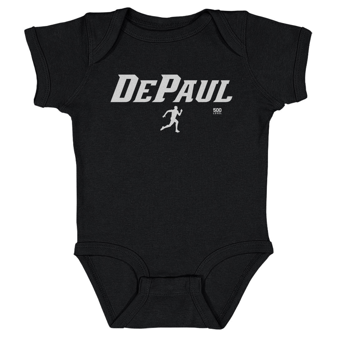 Infant DePaul Blue Demons Track & Field Minimalist Onesie