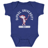 Infant DePaul Blue Demons Billy Golf Onesie