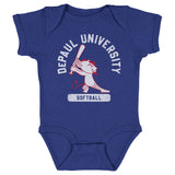 Infant DePaul Blue Demons Billy Softball Onesie