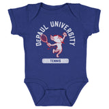 Infant DePaul Blue Demons Billy Tennis Onesie