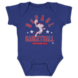 Infant DePaul Blue Demons Vintage Basketball Onesie