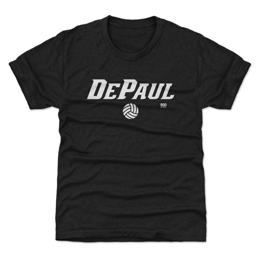 Youth DePaul Blue Demons Volleyball Minimalist Tee