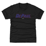 DePaul Blue Demons Wordmark WHT