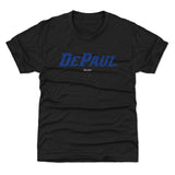 Youth DePaul Blue Demons Wordmark Royal Tee