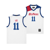 DePaul Women's Basketball White Sumer Lee Jersey