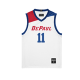 DePaul Women's Basketball White Sumer Lee Jersey