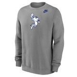 Unisex DePaul Retro Blue Demon Crewneck Sweatshirt