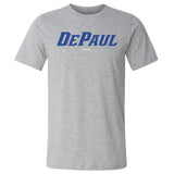 DePaul Blue Demons Wordmark Royal WHT