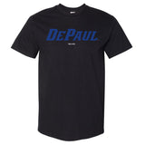 DePaul Blue Demons Royal Wordmark Heavyweight Tee