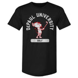 DePaul Blue Demons Golf Vintage Billy Premium Tee
