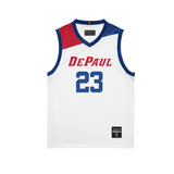 DePaul Women's Basketball White Michelle Ojo Jersey