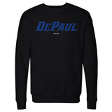DePaul Blue Demons Wordmark Royal WHT
