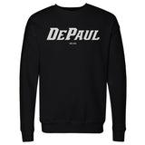 DePaul Blue Demons Wordmark White Sweatshirt