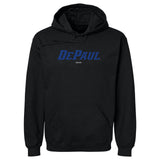 DePaul Blue Demons Wordmark Royal WHT