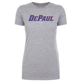 DePaul Blue Demons Wordmark WHT