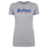 Women's DePaul Blue Demons Wordmark Blue Demons Tee