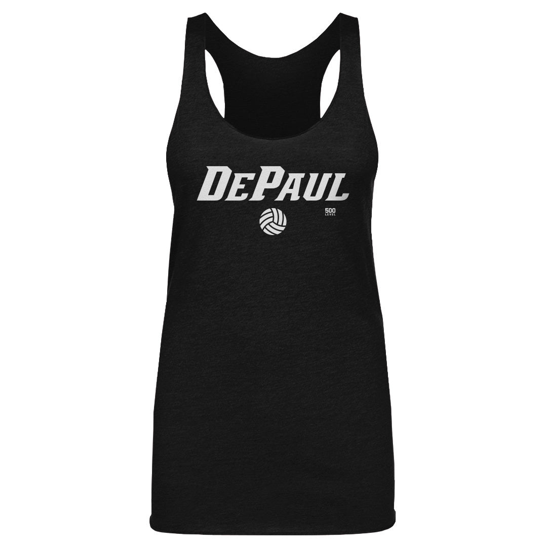 Women's DePaul Blue Demons Volleyball Minimalist Tank Top