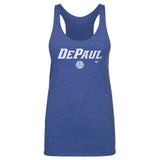 Women's DePaul Blue Demons Volleyball Minimalist Tank Top