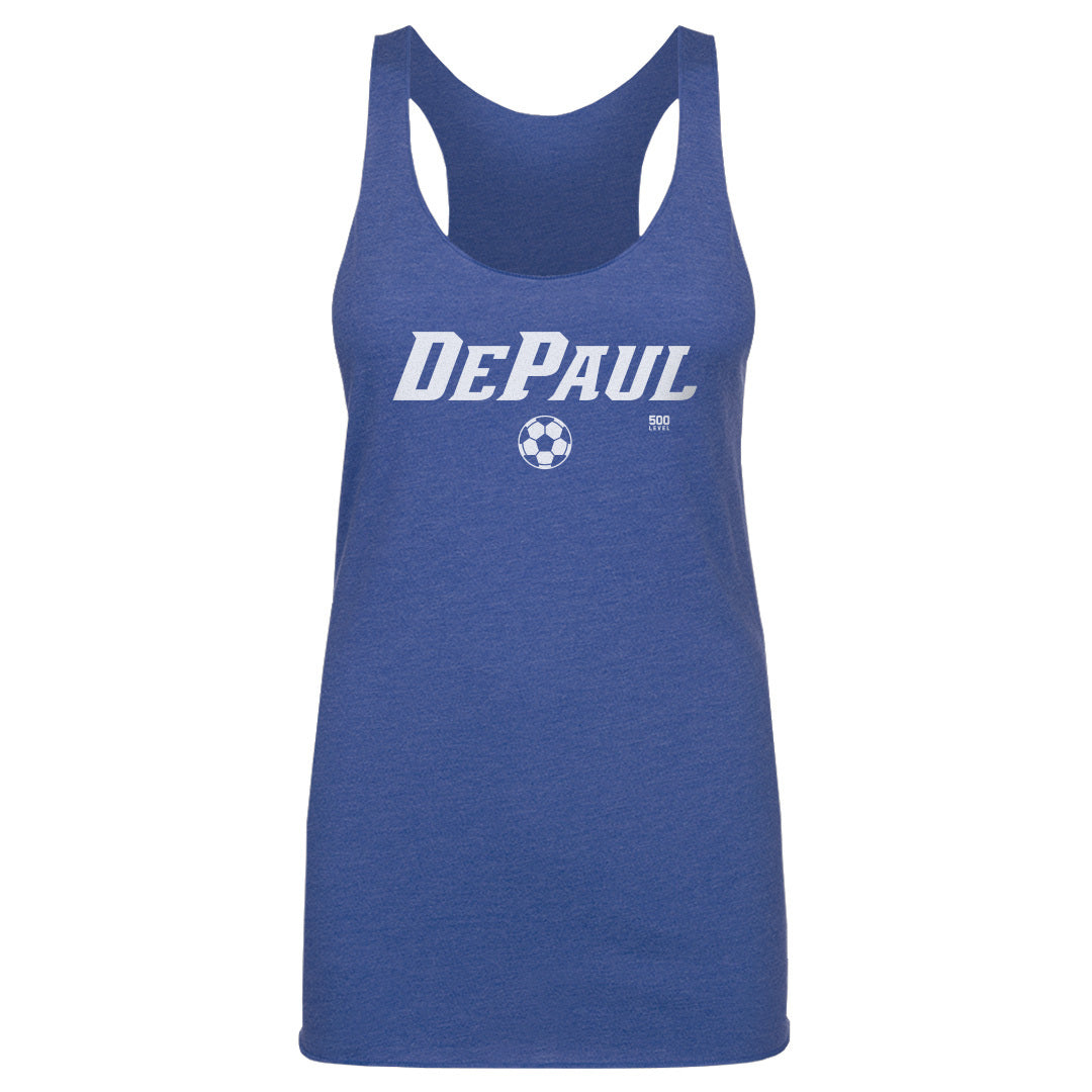 Women's DePaul Blue Demons Soccer Minimalist Tank