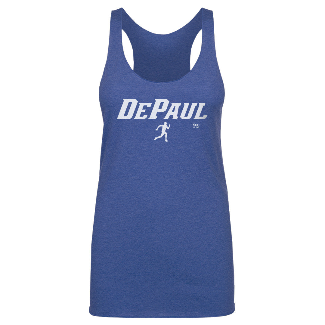 Women's DePaul Blue Demons Track & Field Minimalist Tank Top