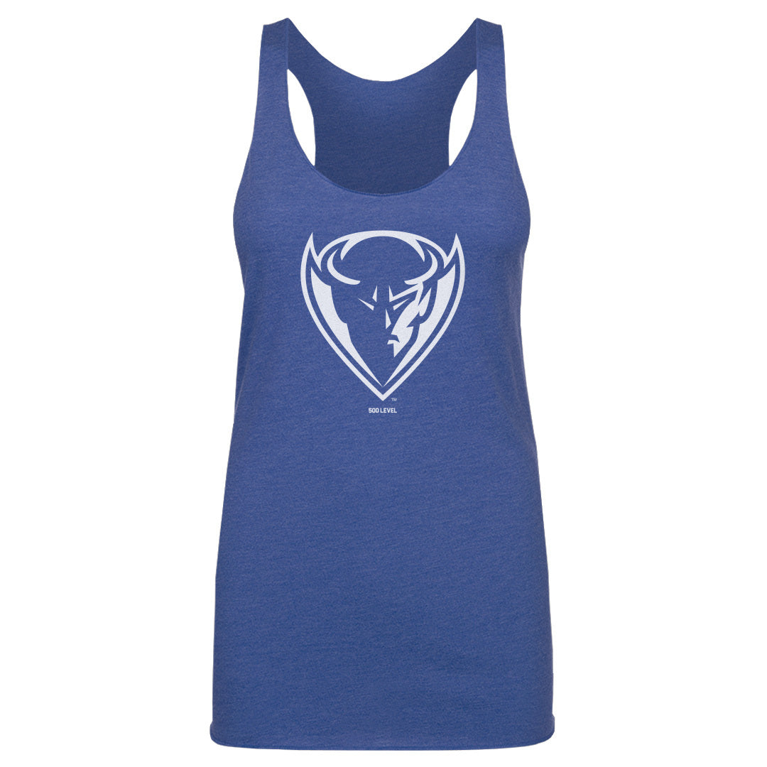 DePaul Blue Demons Primary Logo White Tank Top