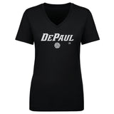 Women's DePaul Blue Demons Volleyball Minimalist V-Neck Tee